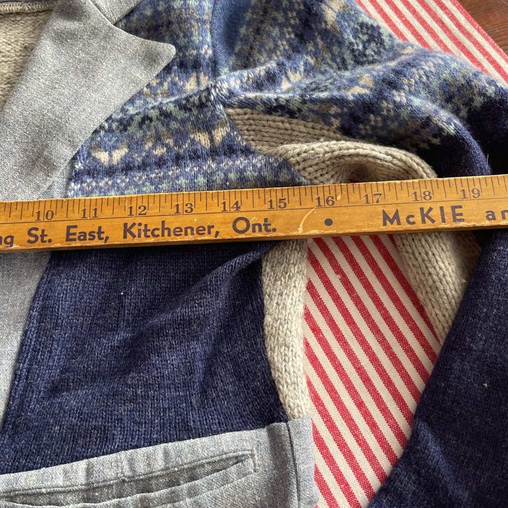 Paper People Clothing | Mixed Media Blazer - Picture 9 of 11
